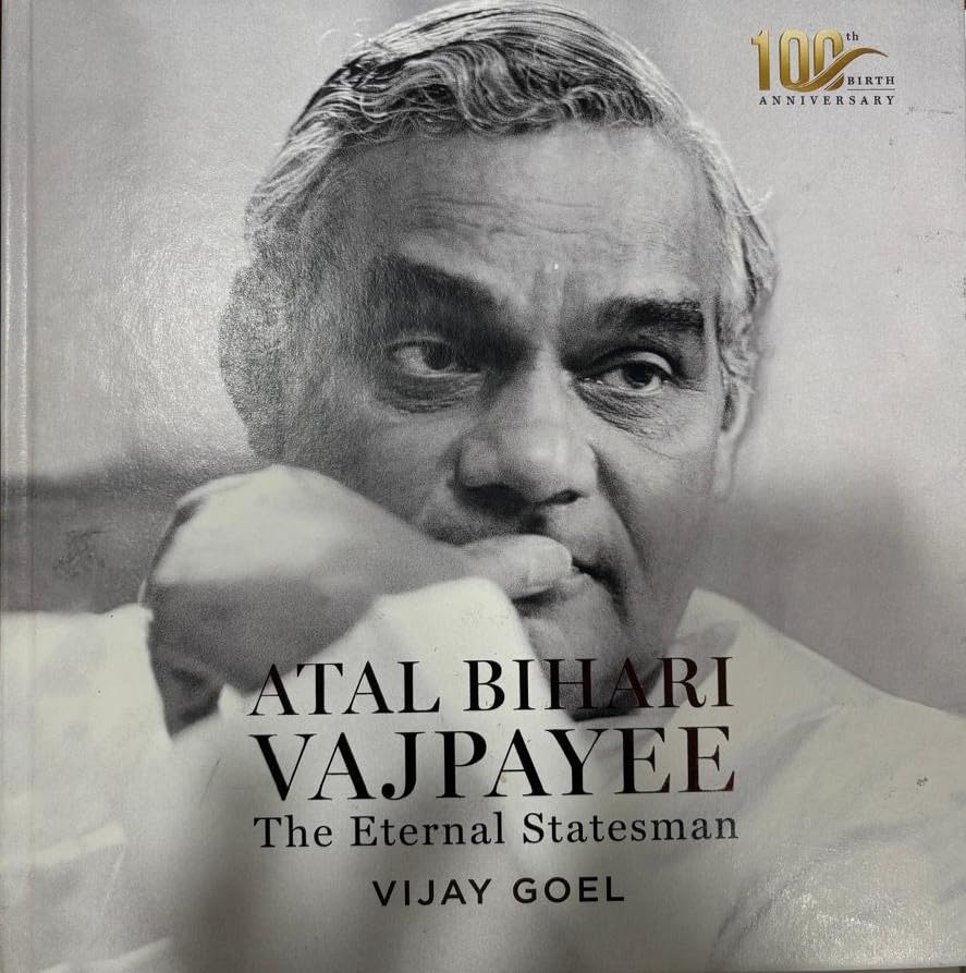 Cover of Atal Bihari Vajpayee: The Eternal Statesman